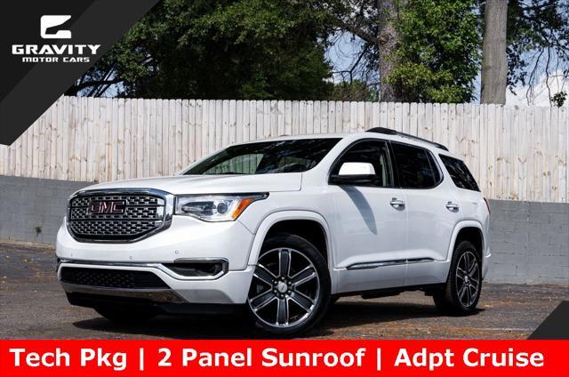 2018 gmc acadia denali