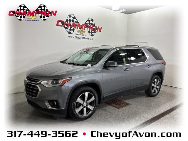 2018 chevrolet traverse lt leather