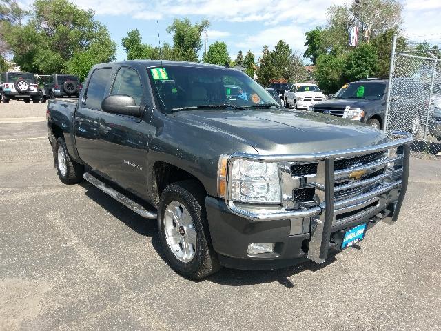 2011 chevrolet silverado 1500 lt 4x4 lt 4dr crew cab 5.8 ft. sb for sale in billings, montana
