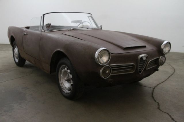 62 alfa romeo 2600 triple solex carburetors project car great investment