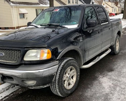 2002 ford f-150 4x4 in ohio by owner