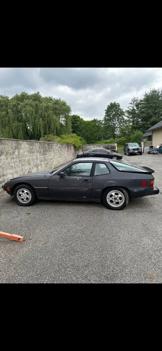1988 porsche 924 coupe grey rwd automatic s