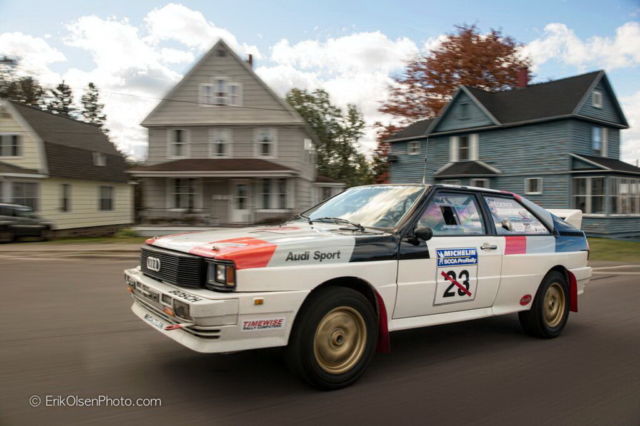 turbo quattro rally car