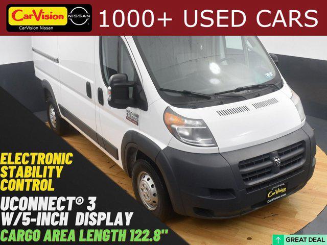 2018 ram promaster 1500 low roof