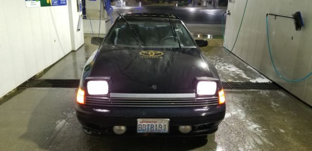 1988 toyota celica alltrac turbo st165 black awd rally hatchback 199k miles wa
