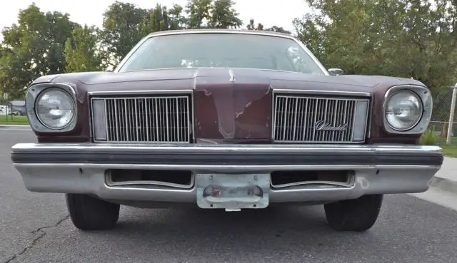 1975 oldsmobile cutlass supreme 2 dr. 350 v8 4 barrel farm find