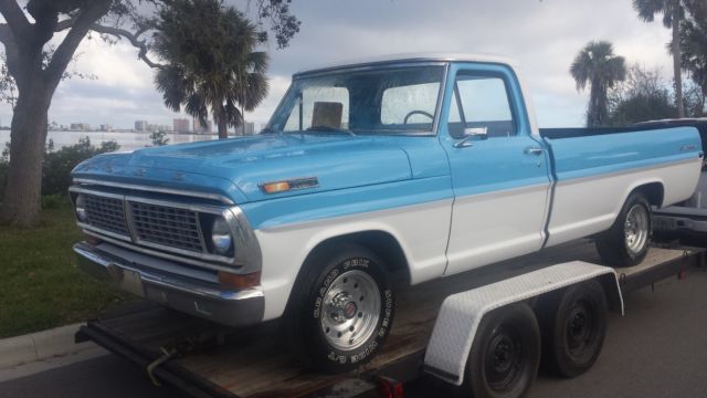 1970 ford truck f-100 sport custom