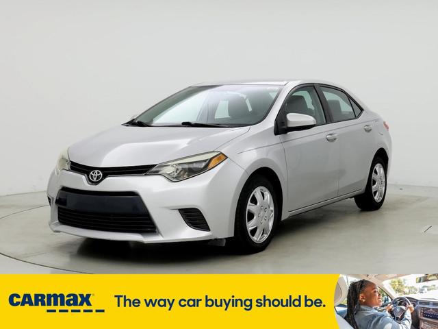 2016 toyota corolla le