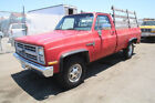 1986 chevrolet c/k20 v8 5.7l manual 4wd no reserve