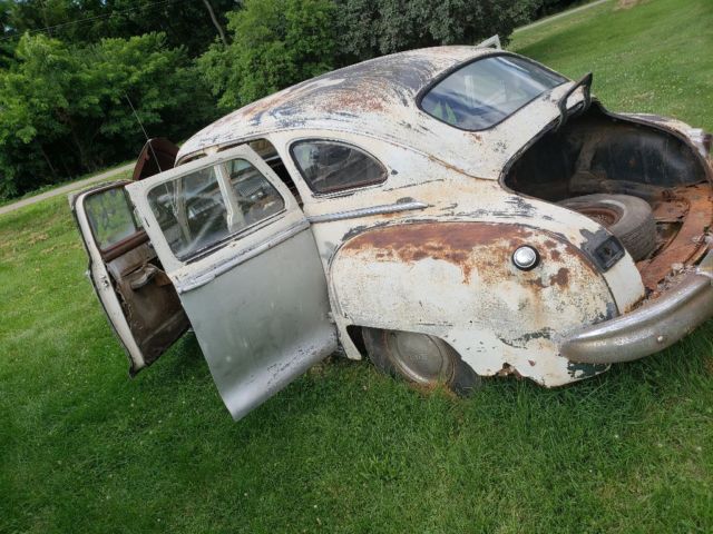 all original 1949 dodge d24 4 door fresh barn find