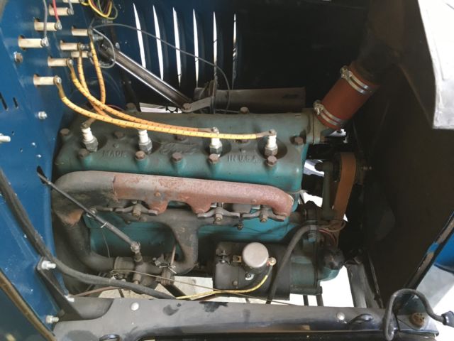 model tt 1 ton truck blue