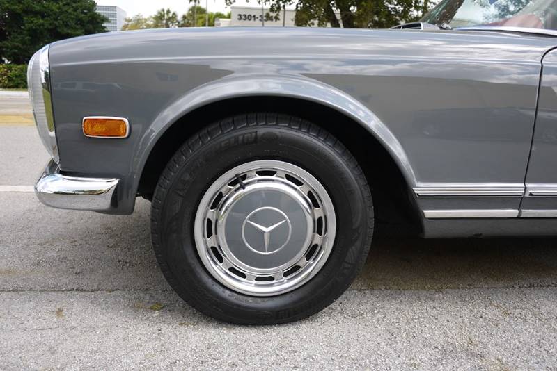 1969 mercedes benz 280sl complete restored original color combination!