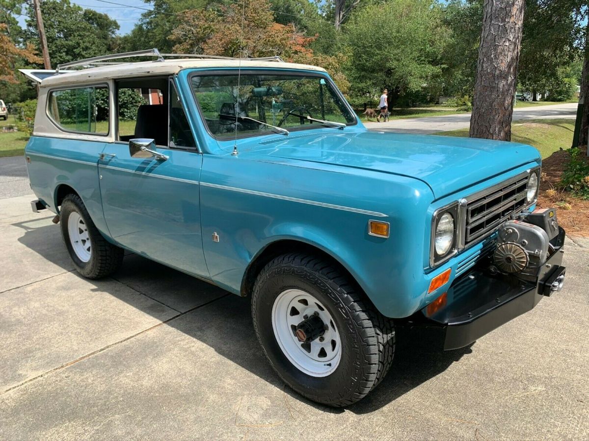 1978 international scout ii barn find 69,000 original miles honest & unmolested