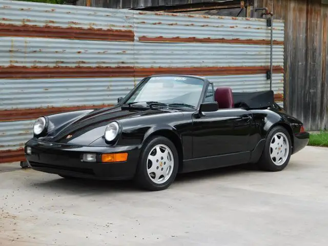 1990 porsche 911 carrera, black with 63056 miles available now!