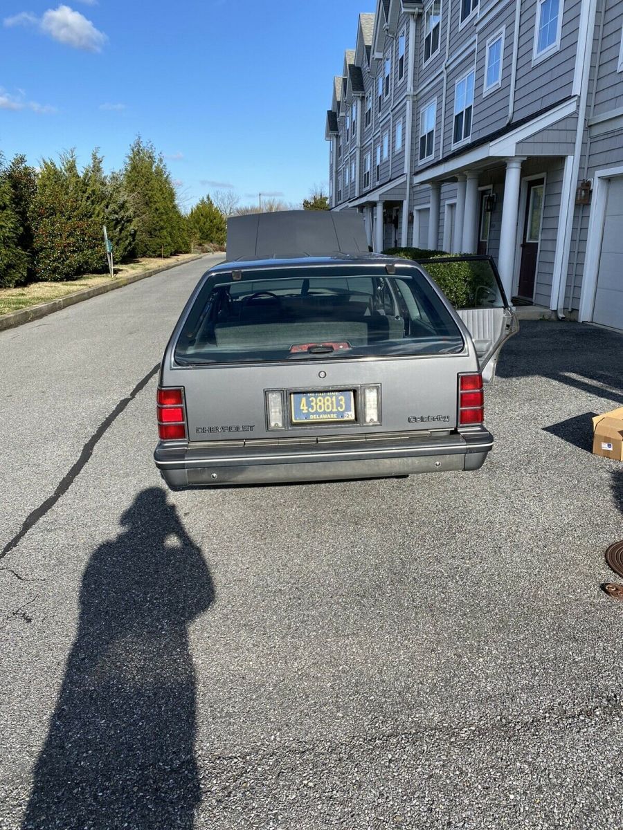1988 chevrolet celebrity wagon grey fwd automatic