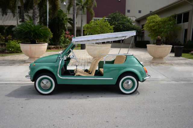 1971 fiat jolly 500 similar to 600 austin mini healey triumph tr3 mg ferrari gto