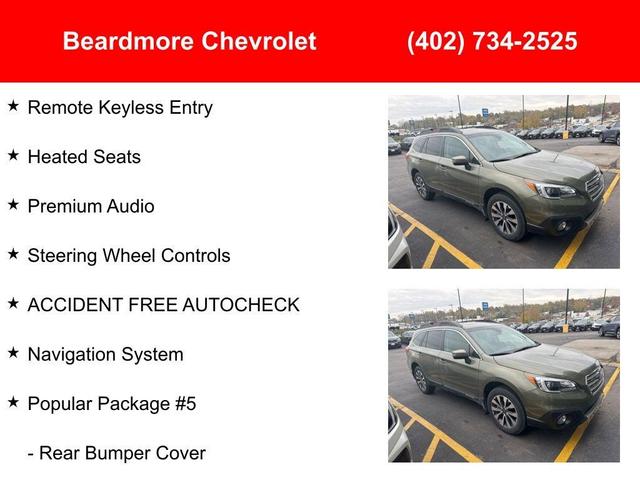 2017 subaru outback 2.5i limited