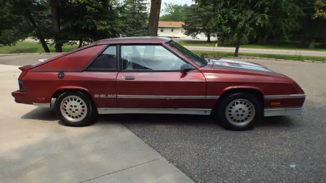 1986 dodge shelby charger turbo