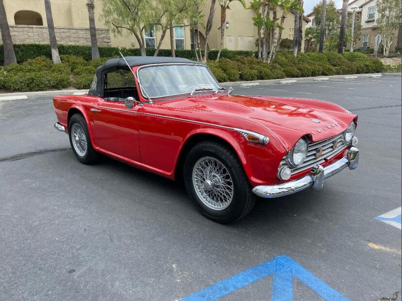 1966 triumph tr4a