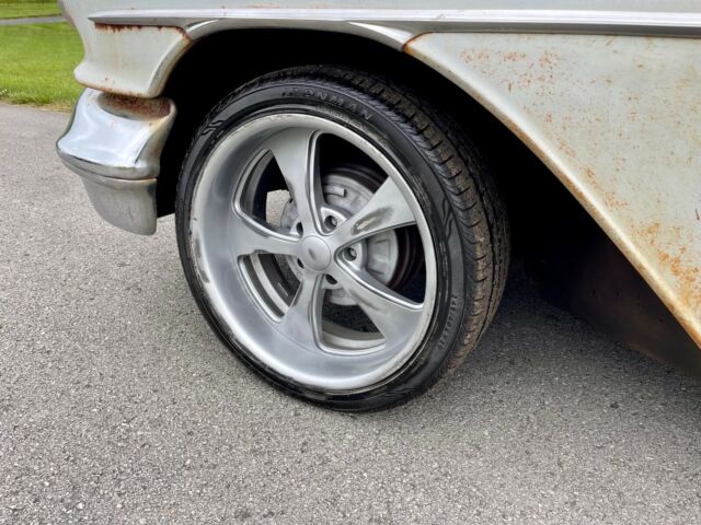 1957 oldsmobile super 88 sedan grey rwd automatic