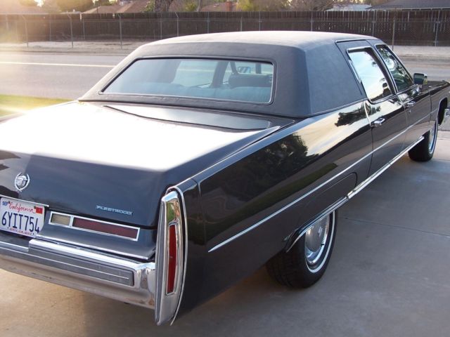 1976 cadillac fleetwood 75 9-passenger sedan limo limousine