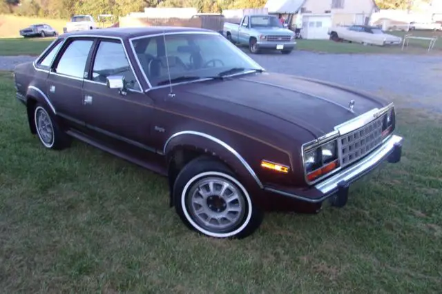 amc 1982 eagle 4 door sedan