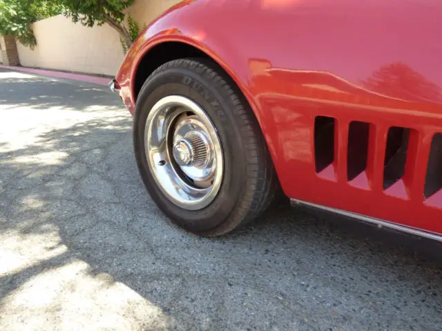 1968 classic corvette convertible roadster