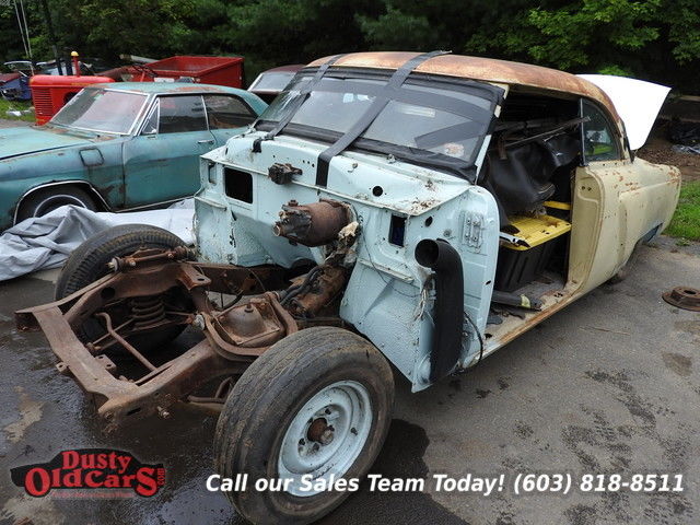 1954 green parts cars for resto project!