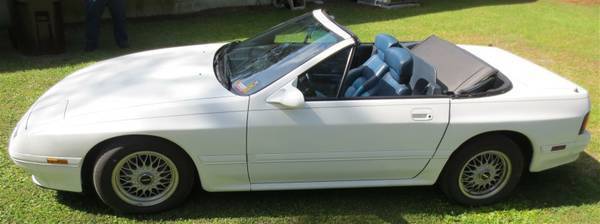 1991 mazda rx7, 92k orig mi, excellent cond, blue leather.......!!!no reserve!!!