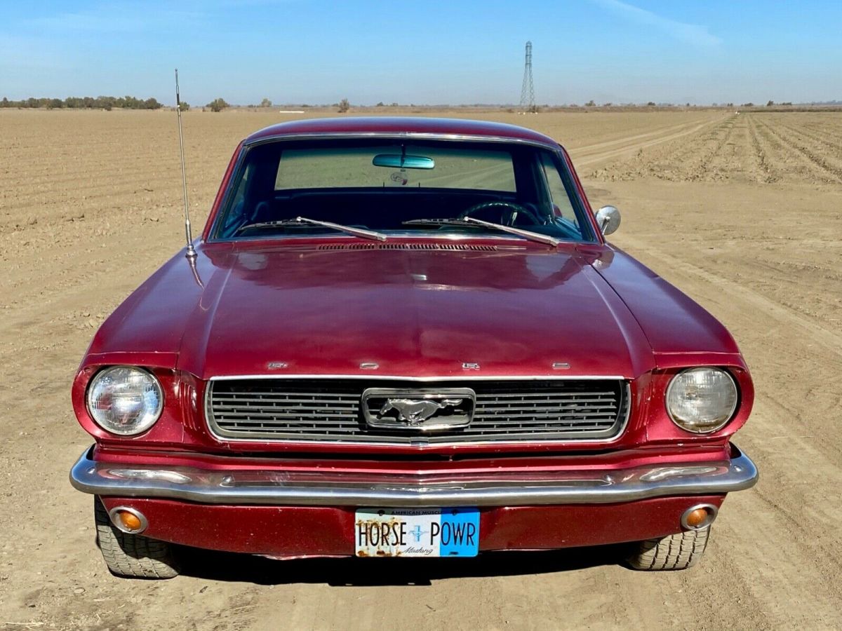 1966 ford mustang coupe c code v8