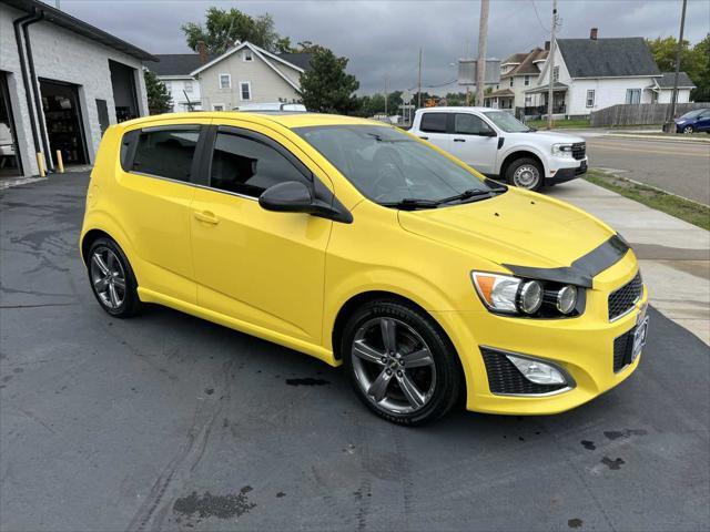 2016 chevrolet sonic rs