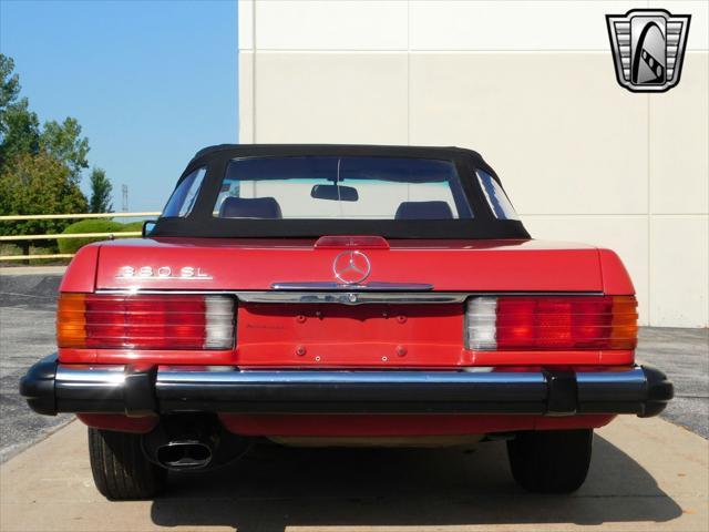 1985 mercedes-benz sl-class 380 sl
