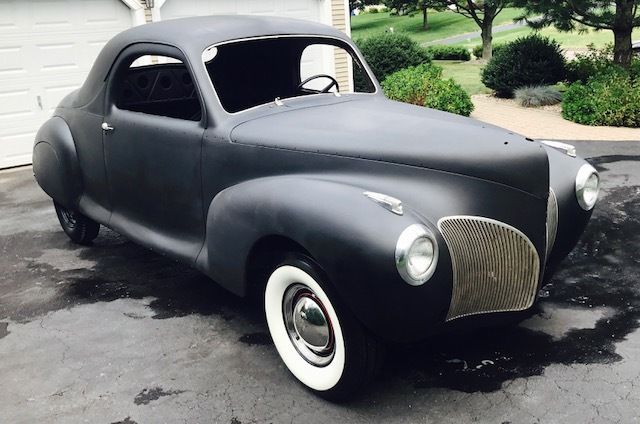 1941 lincoln zephyr 3 window business coupe - ford hot rod or rat rod