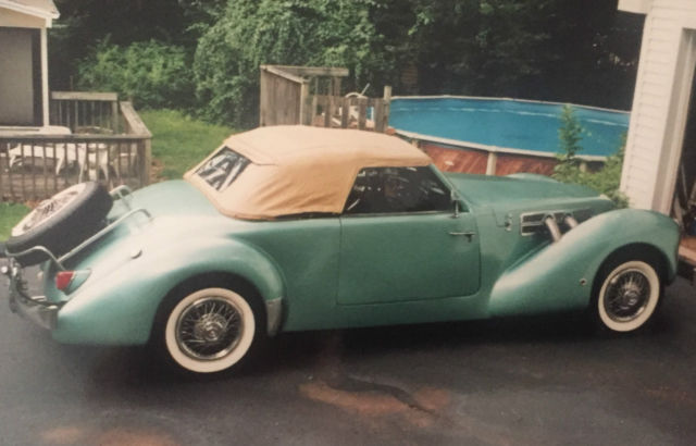 1970 cord royale convertible, update to the 1938 cord 810 style