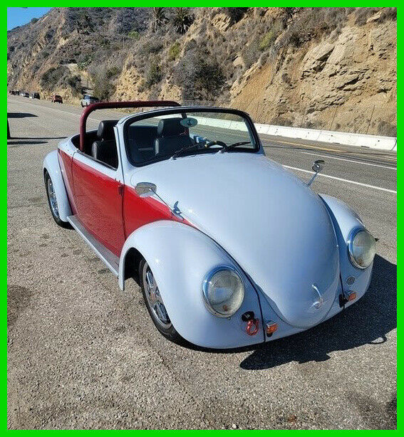 1967 volkswagen beetle convertible rebuilt custom interior pioneer stereo