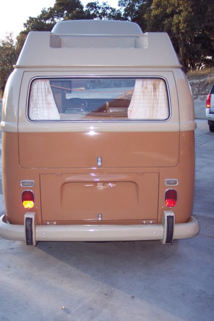 1970 vw bus bay window adventure wagon "root beer float"