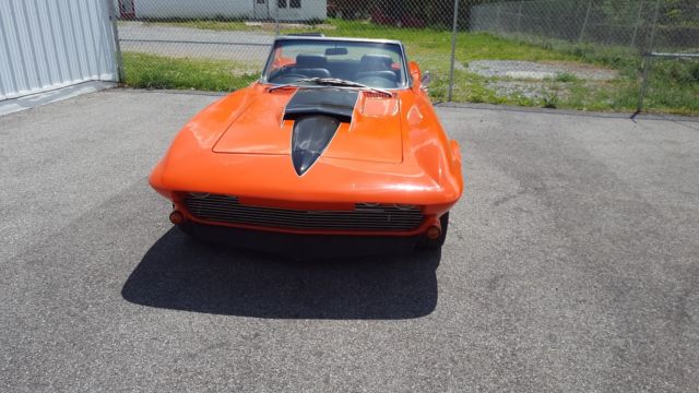 1963 chevrolet corvette roadster rest-o-mod 2 tops foose wheels custom vette