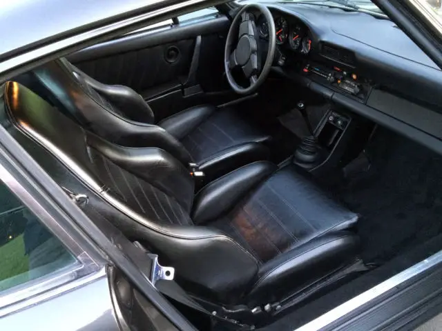 1979 porsche 911 930 turbo metallic black 55k original miles