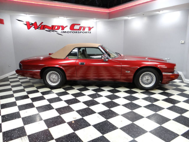 jaguar xjs convertible 4.0 power top boot cover well maintained carolina car!