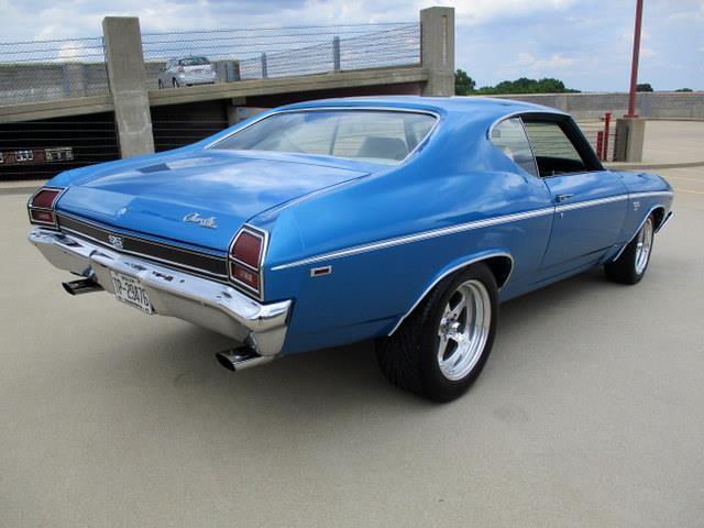 1969 chevrolet chevelle ss 1,200 miles blue 502 ci manual