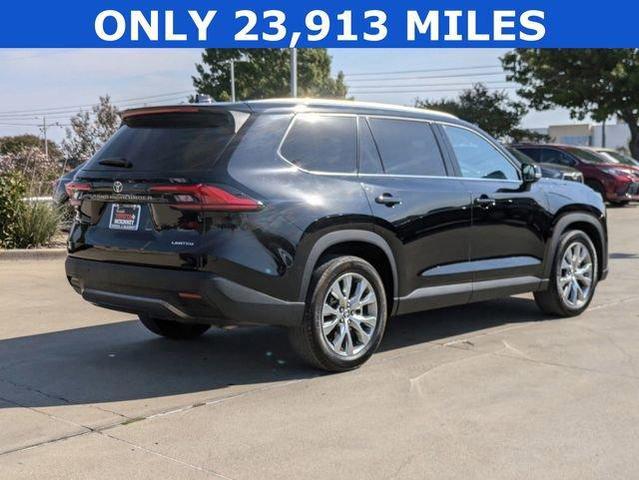 2024 toyota grand highlander limited