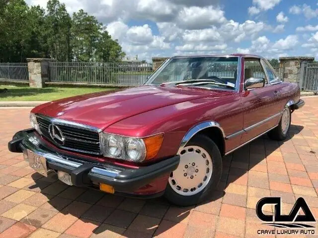1989 mercedes-benz sl-class 560sl 6,541 original miles coupe 5.6l 8-cyl engine