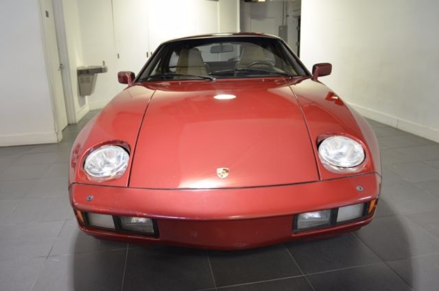 1981 porsche 928 80799 miles red-metallic hatchback 8 cylinder engine 4.5l/273