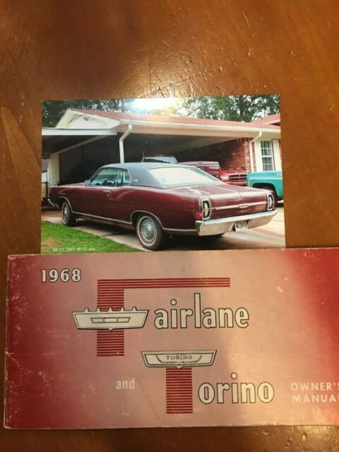 1968 ford torino burgundy color