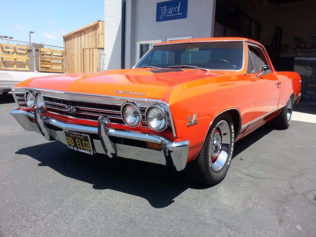 1967 el camino custom 396