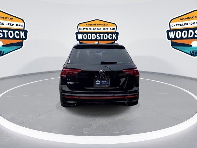 2024 volkswagen tiguan 2.0t se r-line black