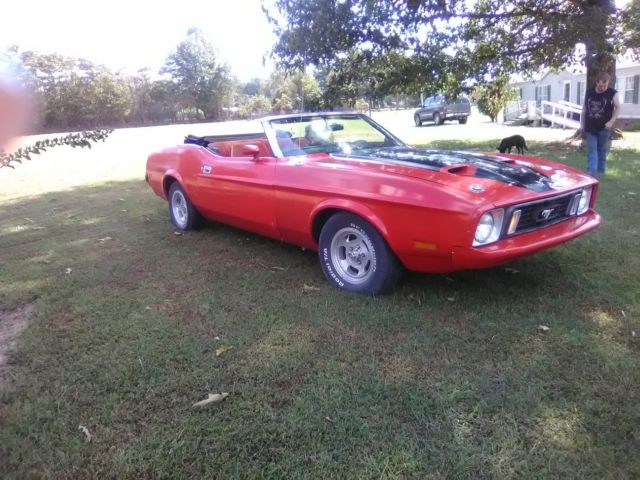 1973 ford mustang mach 1 convertible