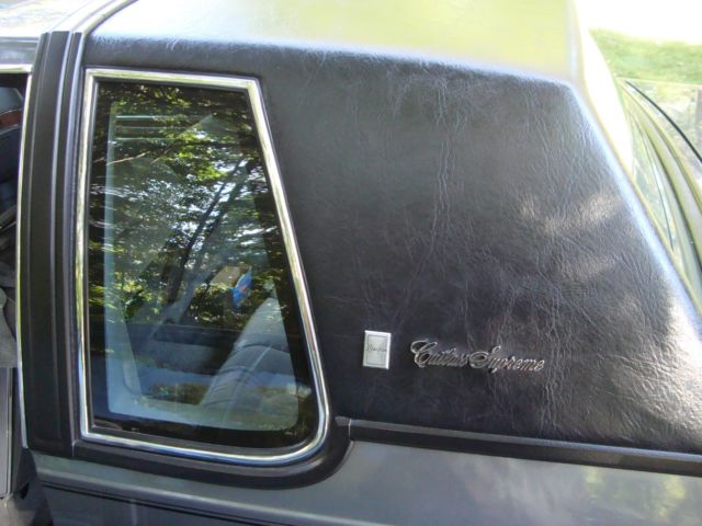 1987 oldsmobile cutlass supreme brougham,survivor,rare, 2dr 5.0, 442,v8