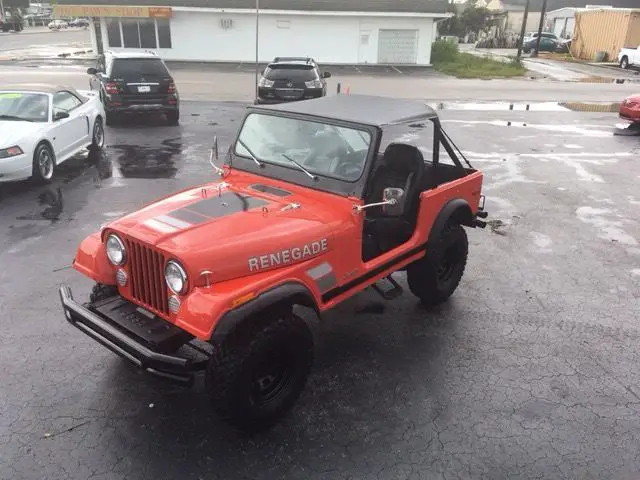 1979 jeep wrangler renegade 1 miles red 3 speed