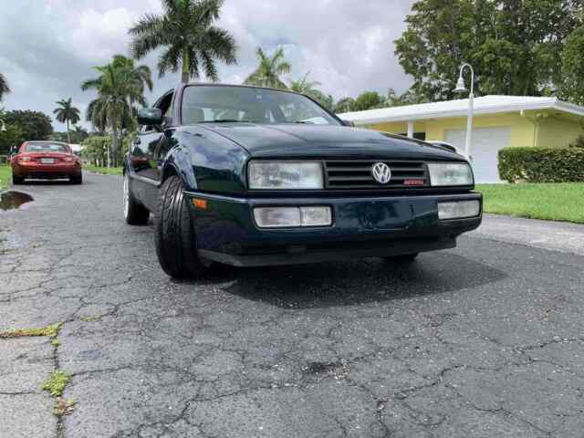 1993 volkswagen corrado coupe green fwd manual slc